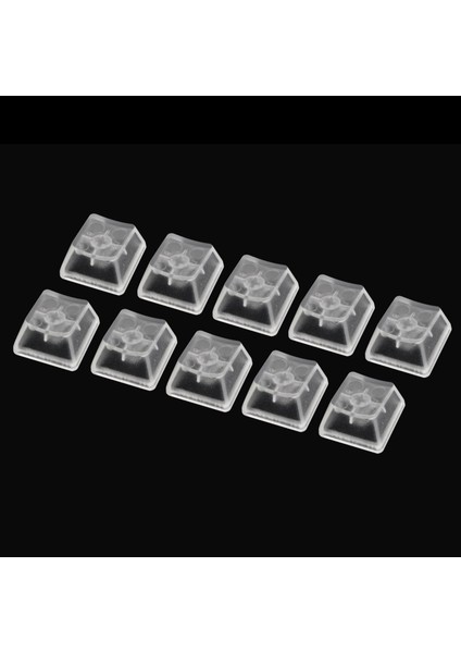 R41U Şeffaf Keycap Renk Keycap Kiti Mat Tedavisi Mükemmel Yorgunluk 100 Tuşlar Şeffaf (Yurt Dışından)