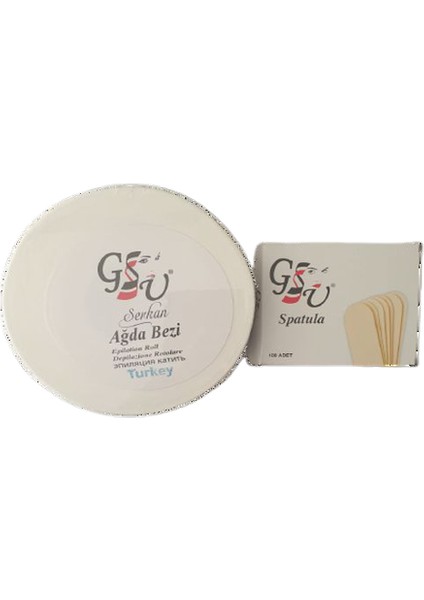 100 Metre Ağda Bezi Ve 100'Lü Spatula Seti