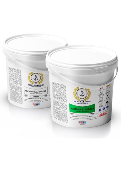 Sorfill 2830 YB Epoksi Hafif (Light) Macun