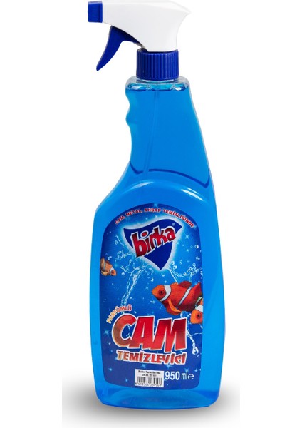 Parfümlü Cam Temizleyici, Trigerli, 15 Adet x 950 Ml.