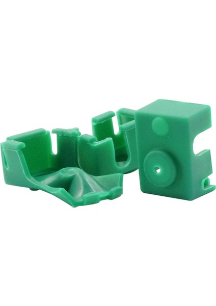 3D Yazıcı Silikon Wrap Durumda Çorap Kapak Koruyucu V6 PT100 Blok Yeşil Için (Yurt Dışından) modelleri