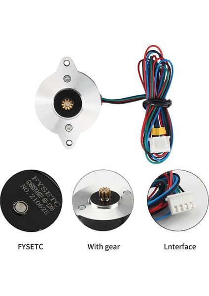 36STH17-1004AHG Orbıter Sherpa Mını Excruder 2.4 Için Step Motor (Yurt Dışından)