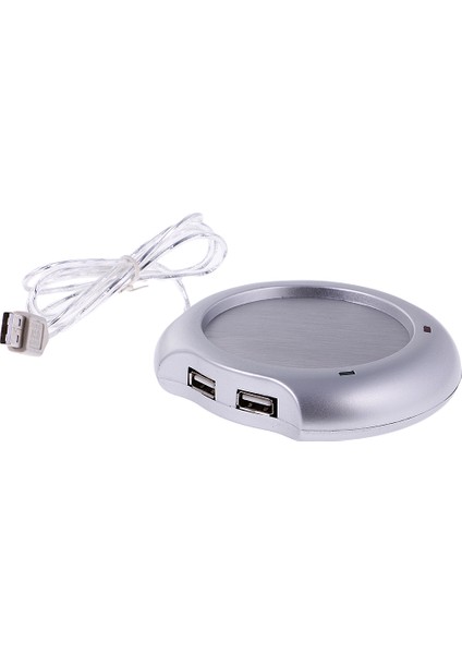 USB Kupası Isıtıcı Çay Kahve Kupa Isıtıcı Pad ile 4-Port Hub Pc Dizüstü Ev & Ofis Kullanımı Için (Yurt Dışından)