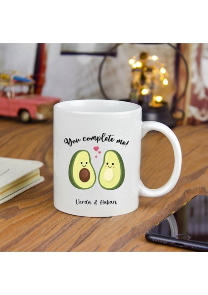 Isme Özel Kupa Bardak - Avokado M1 fiyatları
