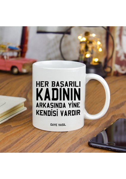 Isme Özel Kupa Bardak - Başarılı Kadın fiyatları