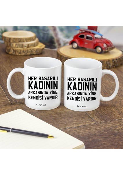 Isme Özel Kupa Bardak - Başarılı Kadın modelleri