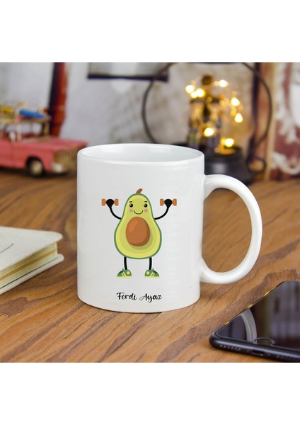 Isme Özel Kupa Bardaklar- Avokado M3 fiyatları