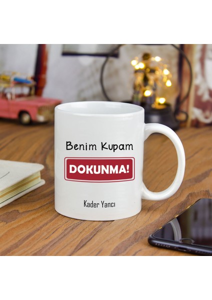 Isme Özel Kupa Bardak - Benim Kupam Dokunma fiyatları