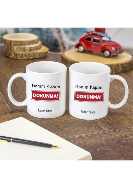 Isme Özel Kupa Bardak - Benim Kupam Dokunma modelleri