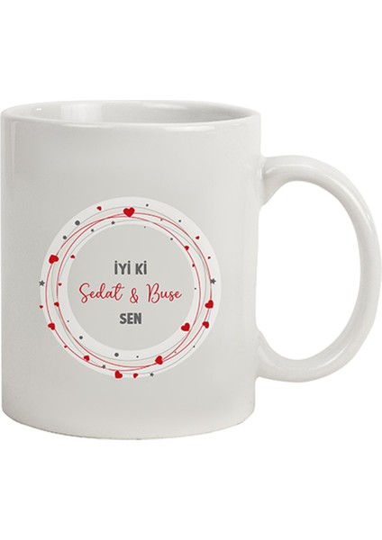 Isme Özel Kupa Bardak - Iyi Ki Sen