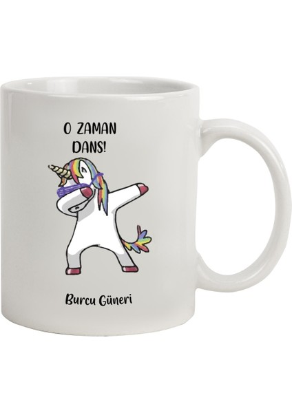 Isme Özel unicorn Temalı kupa Bardak