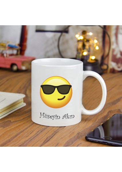 Isme Özel Emojili Kupa Bardak fiyatları