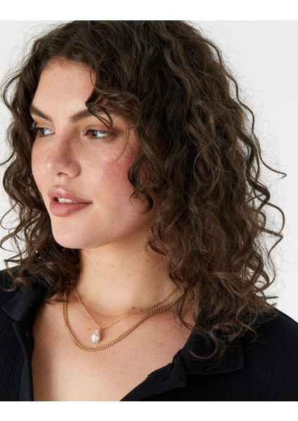 Tekli Inci Kolye Ucu Inci