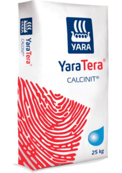 Yara Tera Calcinit Granül Kalsiyum Gübresi 1-2-3-4-5 kg