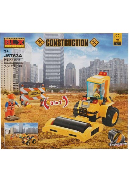 Blx Construction 3 In 1 Inşaat Seti J5763