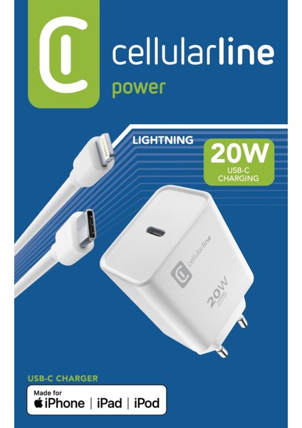20W Şarj Kiti Kablo+ Şarj Adaptörü