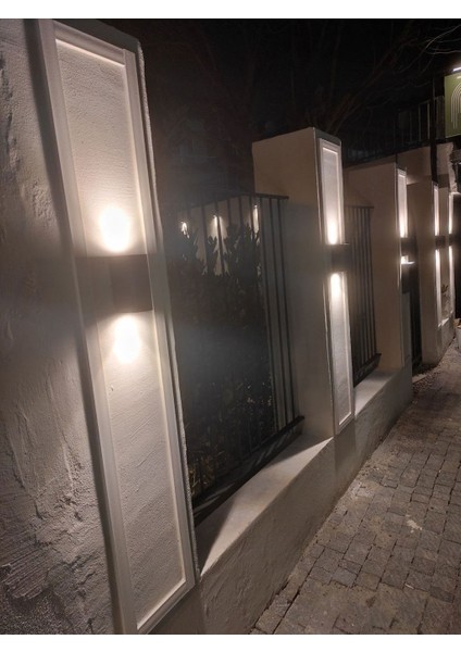 Global 2X5W GU10 Çift Taraflı LED Dekoratif Duvar Apliği 5 Adet indirimleri