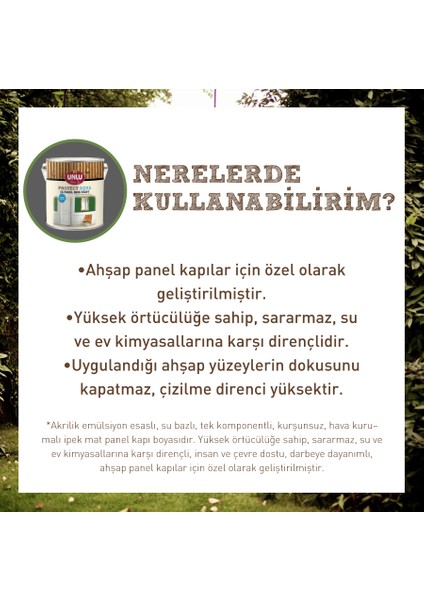 Protect Aqua Su Bazlı 1k Panel Kapı Boyası