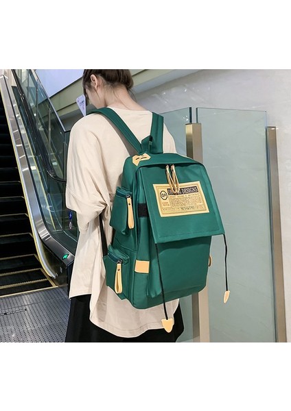 Küresel Ortaokul Basit Su Geçirmez Oğrenci Sırt Çantası Sat modelleri