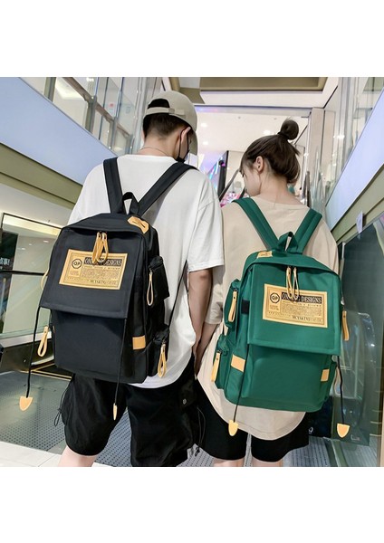 Küresel Ortaokul Basit Su Geçirmez Oğrenci Sırt Çantası Sat indirimleri