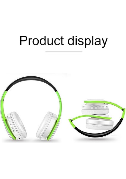 LPT660 Katlanır Müzik Bluetooth Kulaklık Desteği Tf Kart (Yeşil) (Yurt Dışından) modelleri