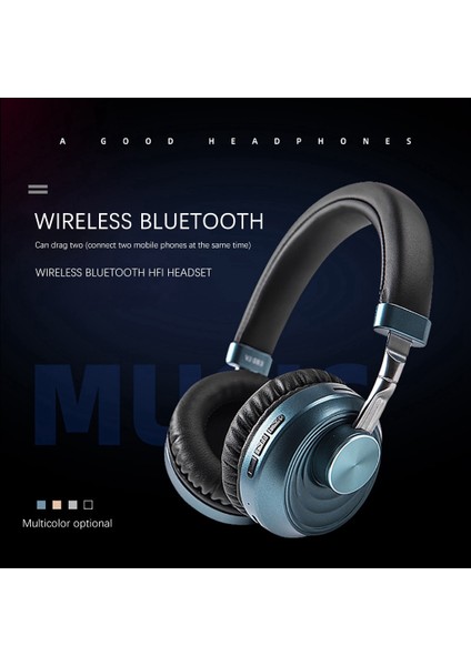 VJ083 Katlanır Oyun Müzik Bluetooth Kulaklık (Altın) (Yurt Dışından) fiyatları
