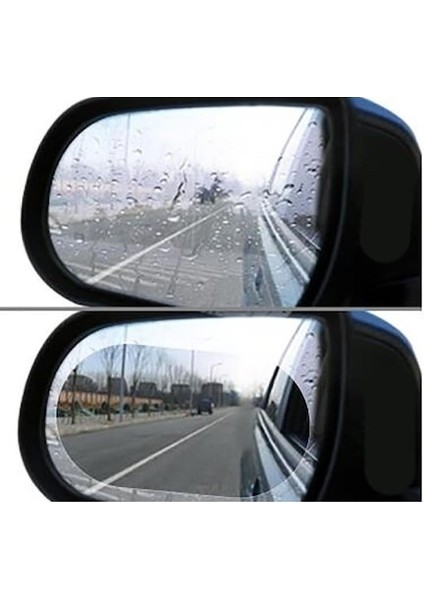 Oto Araba Yan Ayna Yağmur Kaydırıcı Film (Çift)