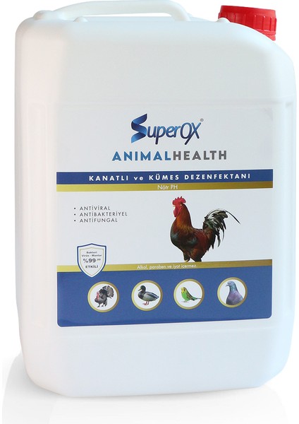 Kanatlı ve Kümes Dezenfektanı 5 Lt