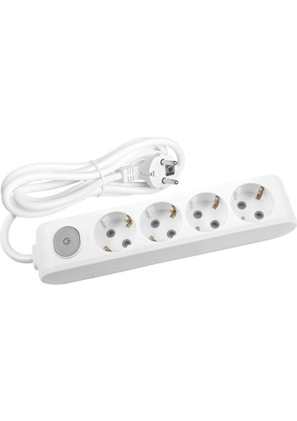 Multi-Let 4'lü Anahtarlı Grup Priz 5 Metre