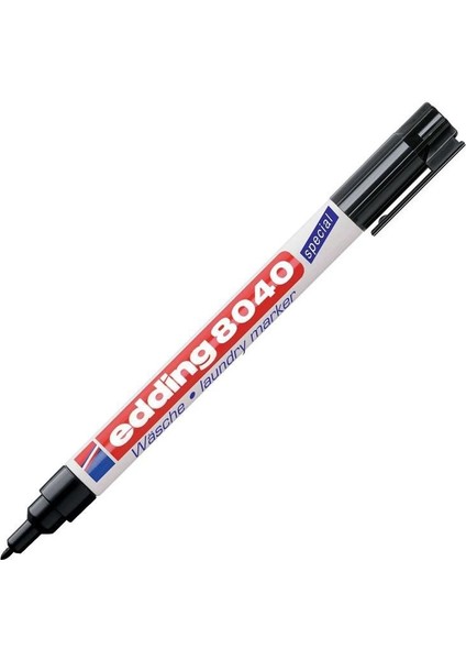 Edding Çamaşır Kalemi E-8040 Siyah