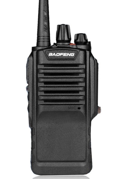 BF-9700 8W Tek Bant Radyo El Telsizi (Siyah) (Yurt Dışından)