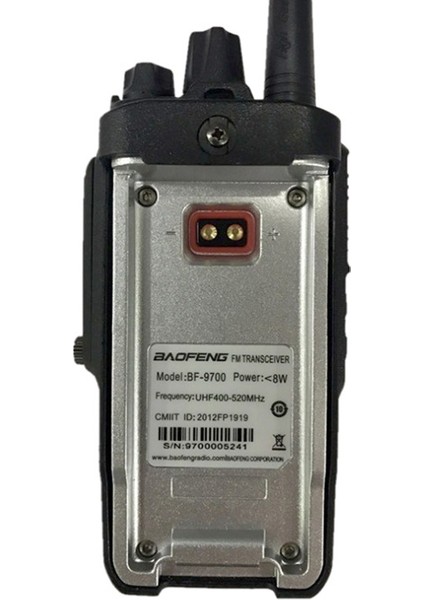 BF-9700 8W Tek Bant Radyo El Telsizi (Siyah) (Yurt Dışından) fırsatları