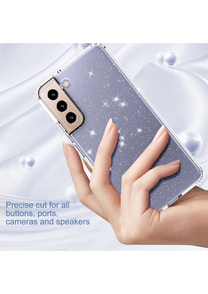 Samsung Galaxy S22 Plus 5g Için Şeffaf Parıltılı Esnek Tpu Telefon Kılıfı (Yurt Dışından) indirimleri