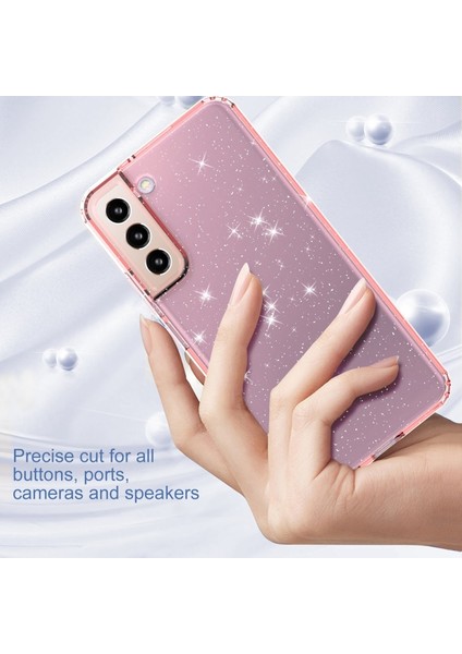 Samsung Galaxy S22 Plus 5g Için Şeffaf Parıltılı Esnek Tpu Telefon Kılıfı (Yurt Dışından) indirimleri