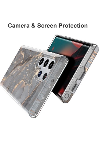 Samsung Galaxy S22 Ultra 5g Için Yumuşak Tpu Mermer Desenli Telefon Kılıfı (Yurt Dışından) fiyatları
