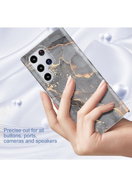Samsung Galaxy S22 Ultra 5g Için Yumuşak Tpu Mermer Desenli Telefon Kılıfı (Yurt Dışından) indirimleri