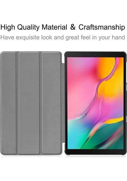 Samsung Galaxy Tab A 10.1 Için Darbeye Dayanıklı Kılıf - Lacivert (Yurt Dışından) fiyatları