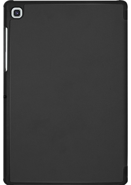 Samsung Galaxy Tab S5E Için Deri Tablet Kılıfı - Siyah (Yurt Dışından)
