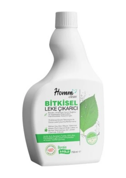 Homm Bitkisel Homm Clean Bitkisel Leke Çıkarıcı 750 ml