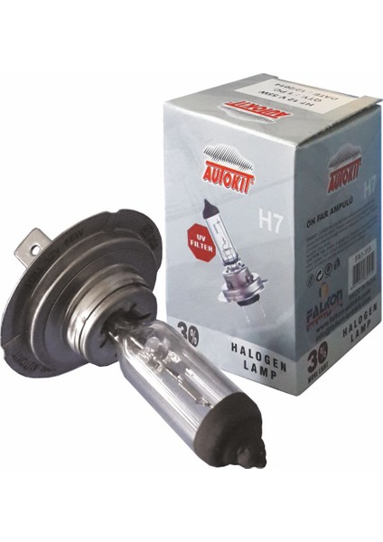 H7 Halojen Ampul 12V 55W Kutulu