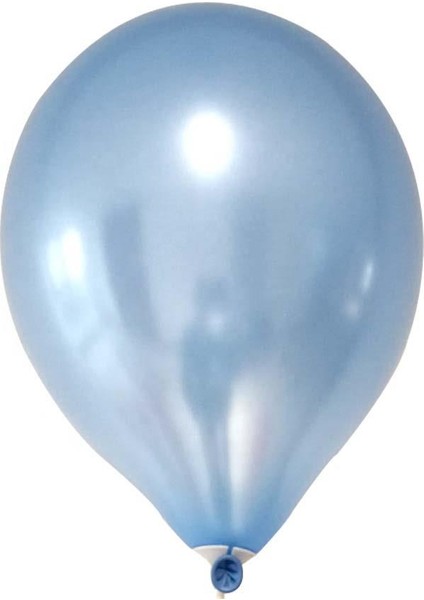 12 Inç Metalik Açık Mavi Balon 10 Adet fiyatları