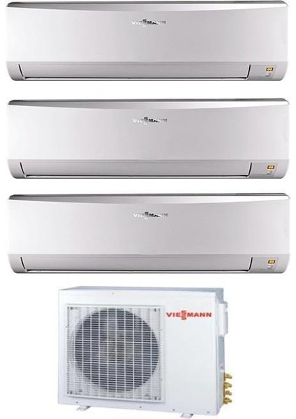 Vitoclima (O3F3062M2) 9+9+9 Iç 6,1 Kw Dış Ünite 24000 BTU 1+3 Sistem Multi Inverter Klima