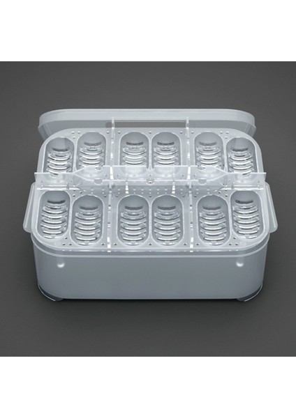 Sürüngen Yumurta Kuluçka Kutusu Kuluçkalık Plastik Konteyner 12 Delik 16.5X11X5CM (Yurt Dışından) fiyatları