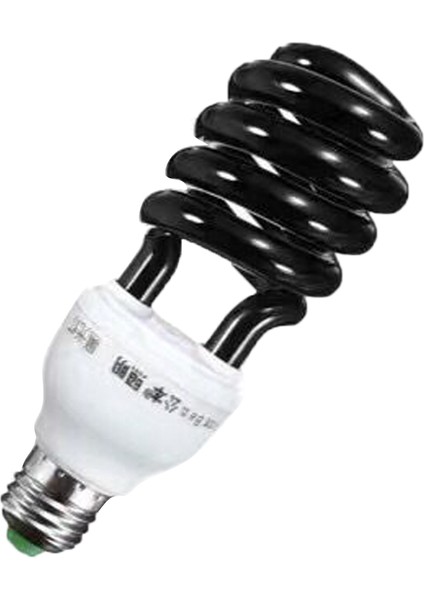 E27 15 W 220 V Enerji Tasarrufu Uv Siyah Sahne Spiral Lamba Ampul Blacklight (Yurt Dışından) indirimleri