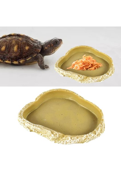 Gecko Bukalemun Kertenkele Için Sürüngen Gıda Kase Solucan Teraryum Su Çanak (Yurt Dışından) fiyatları