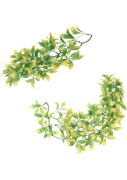 2pack Sürüngen Teraryum Vivarium Süs Dekor Yapay Bitki Sahte Ivy Vine (Yurt Dışından)