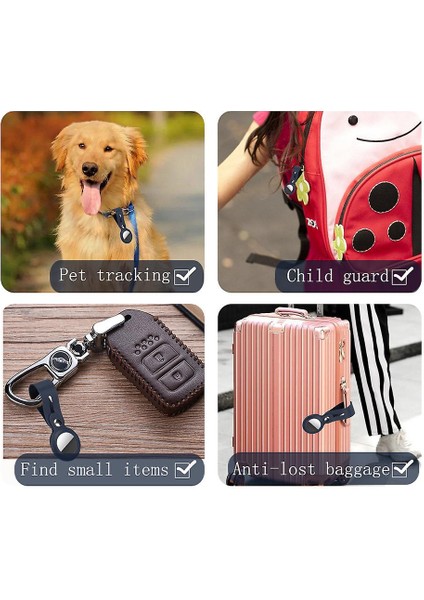 Apple Airtag Case - Kırmızı (Yurt Dışından)