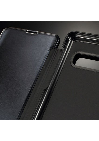 Samsung Galaxy S10 Için Ayna Yüzeyli Pu Deri Telefon Kılıfı (Yurt Dışından) indirimleri