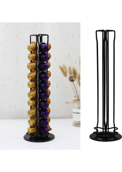 Kahve Pod Tutucu Nespresso Kahve Bar Mağaza Için Raf Kule Standı 40 Pods Altın(Yurt Dışından) fırsatları