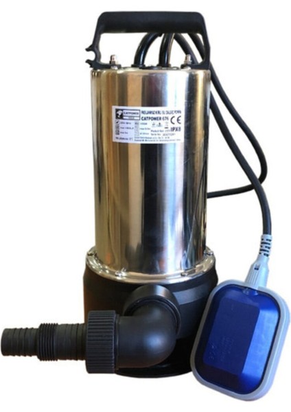 Catpower 676 Dalgıç Pompa Kirli Su 1100 W